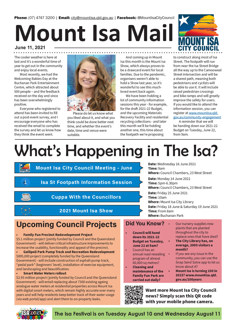 Mount Isa Mail, 11 June 2021
