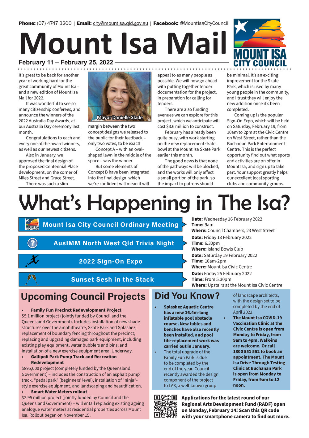 Mount Isa Mail, 11 February 2022