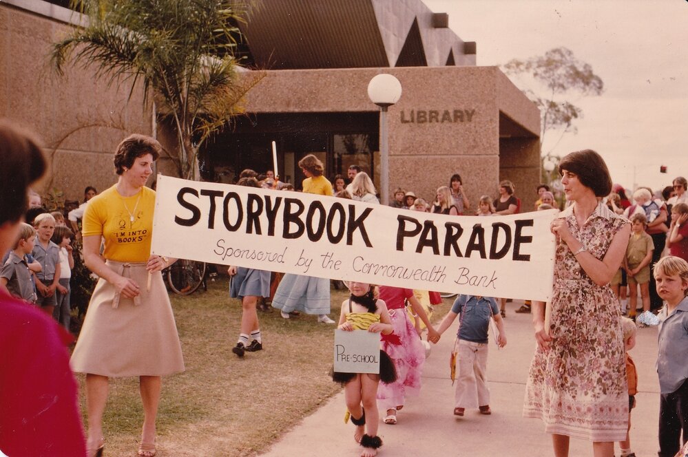 Children's Book Week storybook parade, Mount Isa City Library, c.1970s