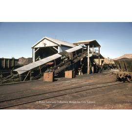 Coal loading area at Mines Power Station, Mount Isa Mines, July 1956