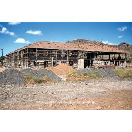 Mount Isa Mines general office under construction, July 1956