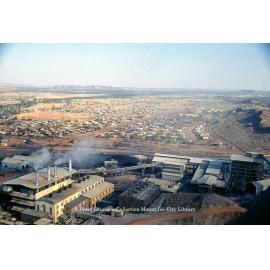 Mines Power Station, Copper Smelter, and housing, Mount Isa Mines, September 1953