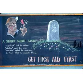 Mount Isa Mines safety cartoon, August 1962