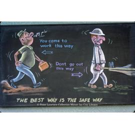 Mount Isa Mines safety cartoon, May 1962