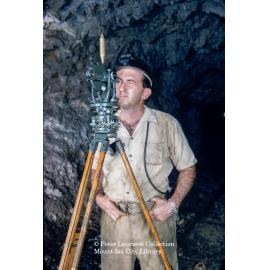Underground surveyor, Mount Isa Mines, July 1956