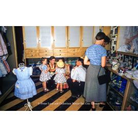 Clothing shop Playtime, c.1956