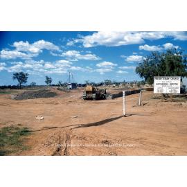 Mount Isa Presbyterian Church under construction, February 1959