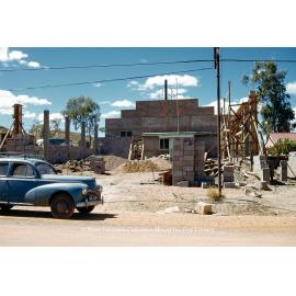 RAOB Temple and social club The Buffs Club under construction, Mount Isa City, April 1962