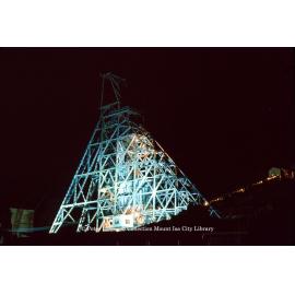 No 2 ore shaft, Mount Isa Mines, June 1962
