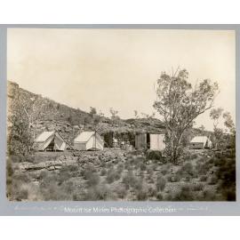 Superintendent and managers camp and store