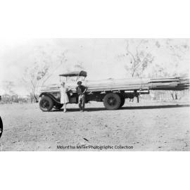 One of Bob Lawor's trucks