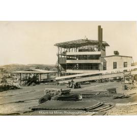 North Elevation of Mines Power Station, Track Hopper, and No 1A conveyor, Mount Isa Mines, September 1930