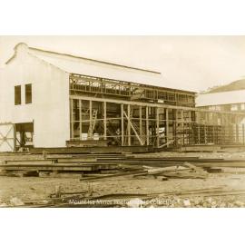 Boilermakers Shop under construction, Mount Isa Mines, November 1930