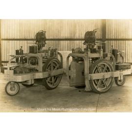 Lead buggies for Casting Plant, Mount Isa Mines, December 1930