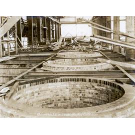 Drossing Plant showing kettle foundations, Mount Isa Mines, November 1930