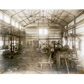 Interior of Boilermakers Shop, Mount Isa Mines, December 1930