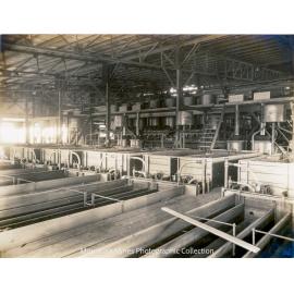 Mill flotation section, cells, and reagent platform, Mount Isa Mines, December 1930