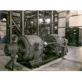 Motor generator set for Man and Supply Shaft winder, Mount Isa Mines, January 1931