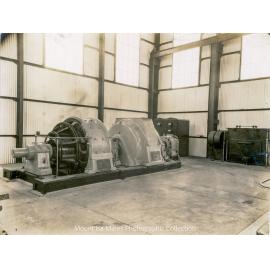 Motor generator for ore hoist, Mount Isa Mines, January 1931