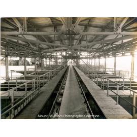 No 3 Conveyor over Smelter storage bins, December 1930