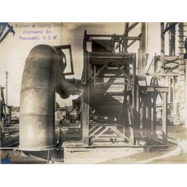 Sintering machine, Mount Isa Mines