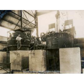 Concentrator Symons Disc Crushers, Mount Isa Mines, March 1930