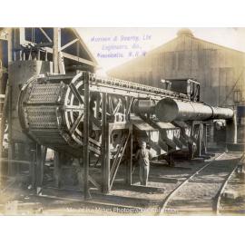 Sintering machine in Morison and Bearby Yard Newcastle, c.1930
