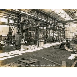 Interior view of Machine Shop, September 1930