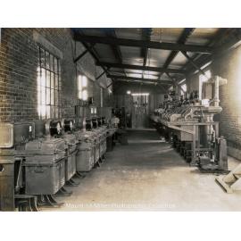 Interior of Power House Switch Room, Mount Isa Mines, September 1930
