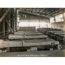 Concentrator table section, Mount Isa Mines, September 1930