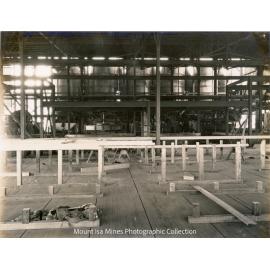 Mill flotation floor, Mount Isa Mines, July 1930