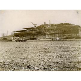 Copper Smelter and Urquhart Shaft under construction, Mount Isa Mines, May 1930