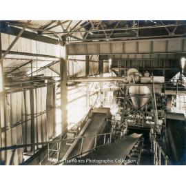 Interior of Mill Crushing Plant from Screening Tower, Mount Isa Mines, March 1931