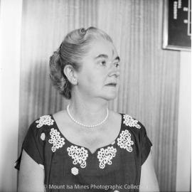 Eileen Fisher, August 1958