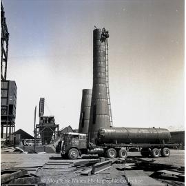 Mica Creek Power Station under construction, September 1958