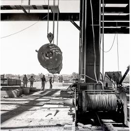 Mica Creek Power Station under construction, September 1958