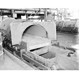Lead Smelter sinter oven, Mount Isa Mines, April 1958