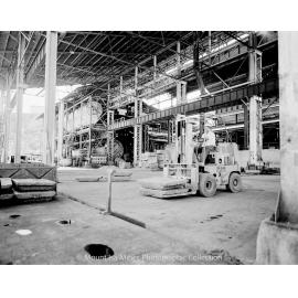 Loading blister copper at Copper Smelter, Mount Isa Mines, October 1958