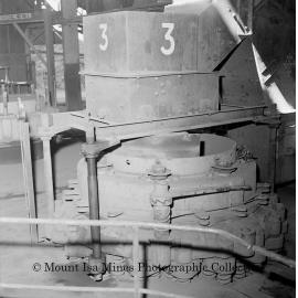 Cone crusher mill, Mount Isa Mines, November 1959