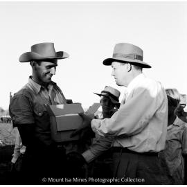 Mount Isa Rotary Rodeo, Spear Creek, September 1959
