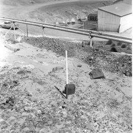 Ground for new K57/R62 Ore Shaft, Mount Isa Mines, September 1959