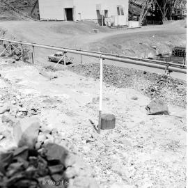 Ground for new K57/R62 Ore Shaft, Mount Isa Mines, September 1959
