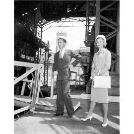 Princess Alexandra visits Mount Isa, August 1959