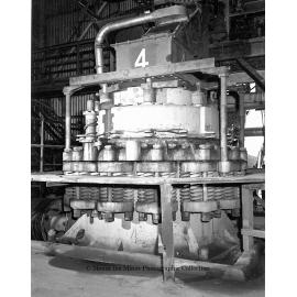 Mill No 4 cone crusher, crushing and screening, Mount Isa Mines, December 1959