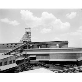 Mill and ore bins, Mount Isa Mines, December 1959