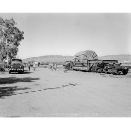 Stator for Mica Creek Power Station, Alice Springs, February 1959