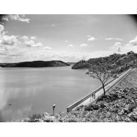 Leichhardt Dam, Lake Moondarra, April 1959