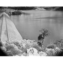 Leichhardt Dam, Lake Moondarra, April 1959