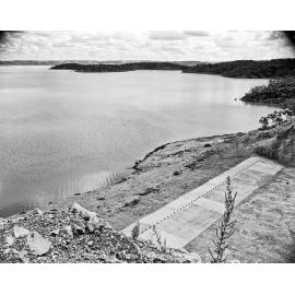 Leichhardt Dam, Lake Moondarra, April 1959