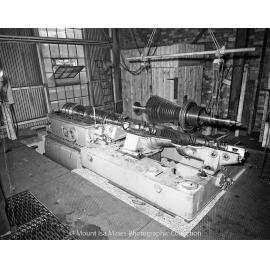 Mines Power Station turbo compressor under repair, Mount Isa Mines, May 1959